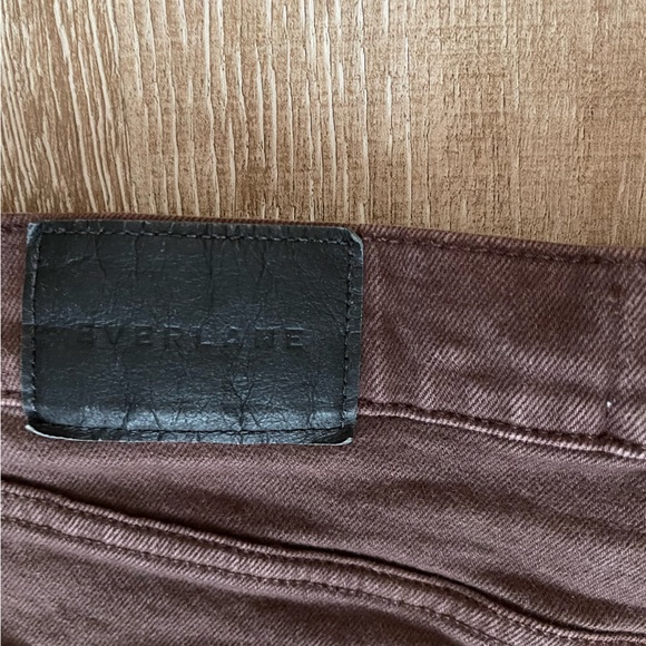 Everlane Women’s original short cheeky bitter chocolate Jeans size 29 - Picture 9 of 9